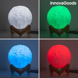 LAMPE LED GLOBE/TERRE RECHARGEABLE
